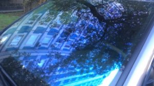 Фиолетовая атермальная пленка Toyota highlander.