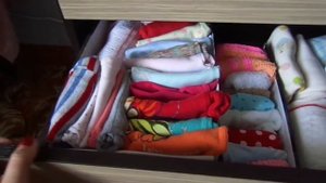 организация и хранение детских вещей в комоде