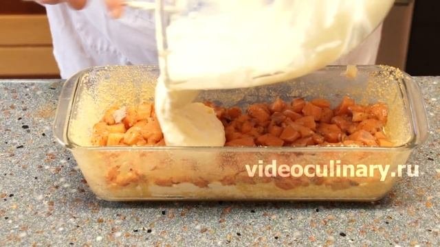 Рыбный пирог из теста на майонезе - Рецепт Бабушки Эммы