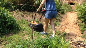 Самая легкая газонокосилка - Garden Foх  GF3212