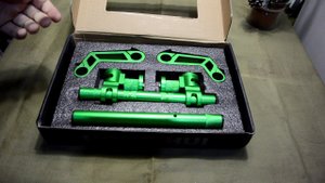 Посылка с алиэкспресс: руль-трансформер для мотоцикла