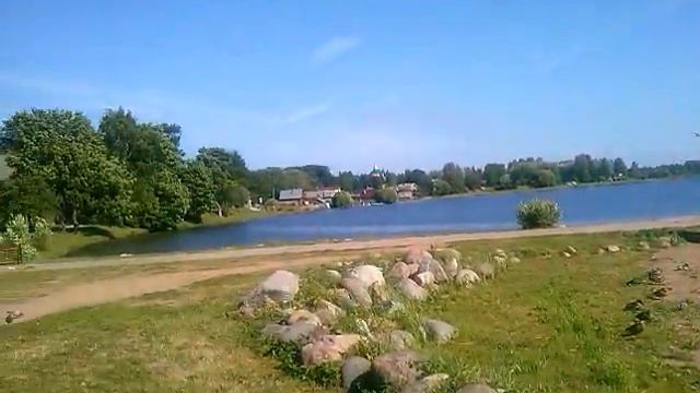 небольшое видео об озере Валдай.