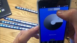 Подсветка салона автомобиля, подсветка ног (Bluettooth)