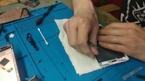 Замена модуля Redmi Note 4 + разъем только паяльником