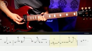 Back In Black - AC/DC (Табулатура) Guitar Tutorial TABS
