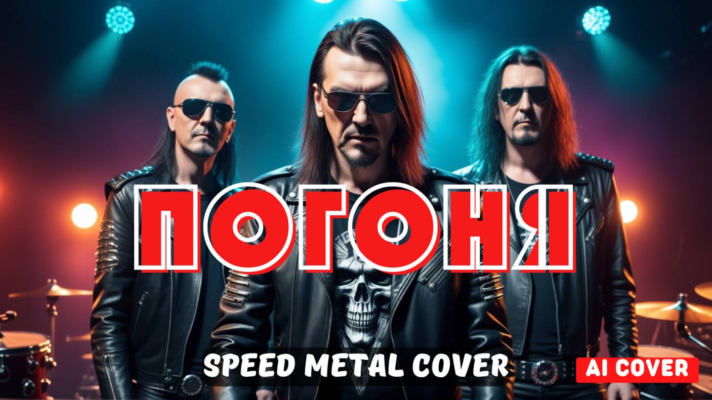 Погоня (Ai cover) - Speed Metal Cover