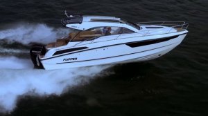 Обзор катера | Морской катер 2 каюты Flipper 880 ST | Круизный катер для путешествий.