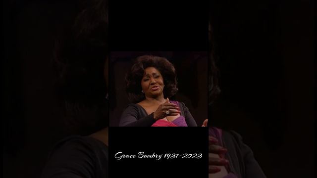 R.I.P. Grace Bumbry 1937-2023 A pioneer of #opera around the #world  #voice, #soul #operasinger