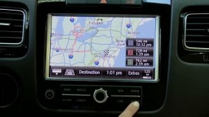 Volkswagen Touareg RNS 850 GPS Navigation How-to Instructions