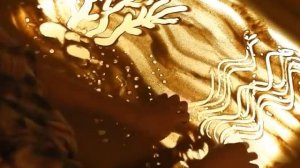 Рисование песком.Урок рисования песком (элиментарнвя техника для начинающего художника)