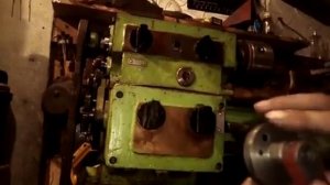 Токарный станок тв 4, устранение детских болезней.