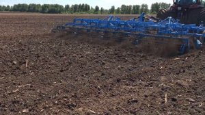 Демонстрация культиватора Lemken Gigant 10/800 Smaragd 9 в ООО СПК Малахово