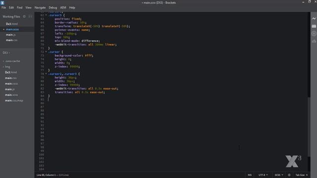 Mouse Cursor / Building Sass compiled with CSS смотреть онлайн
