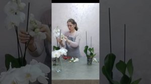 Букет невесты из орхидей