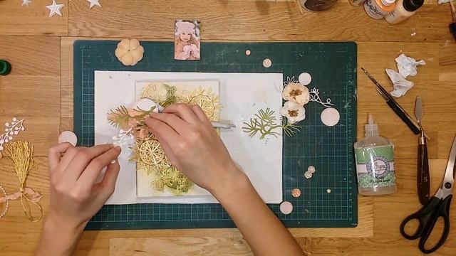 Happy Winter canvas video tutorial. Мастер-класс по созданию холста "Счастливая зима" смотреть онлайн