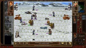 Герои 3, Компания Долгая жизнь королеве, сложность 200% первая карта. Прохождение Героев 3.