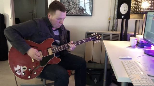 Sunday morning with a Gibson ES 345 смотреть онлайн