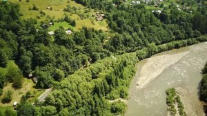 Село в В Карпатах Криворівня