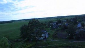 Осенево.Съемка с  Церкви Казанской иконы Божией Матери