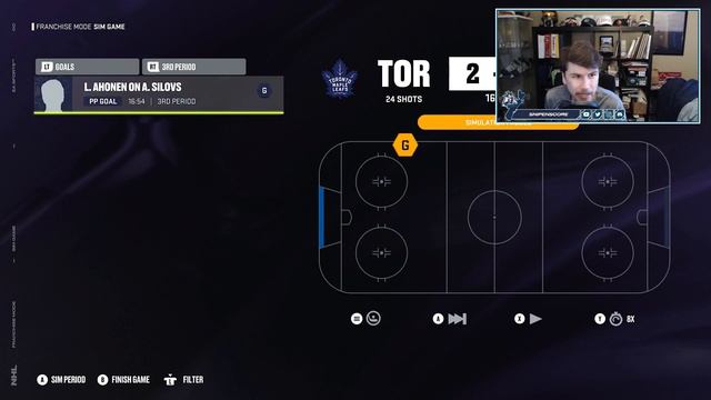 Round One/Maple Leafs - NHL 24 - GM Mode Commentary - Raiders - Ep.19 смотреть онлайн