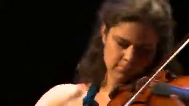 Canada Council laureate Caroline Chéhadé plays Bach Ciaccona with 1717 Stradivari violin смотреть онлайн