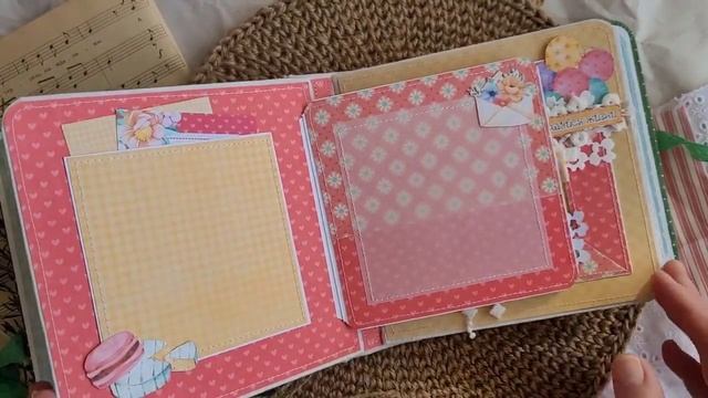 Обзор альбома 'Весенние каникулы'. Коллекция "Каникулы в Париже"  ScrapMania