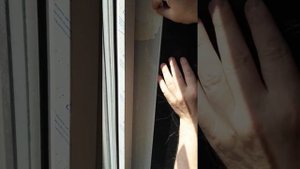 Как  снять старую защитную плёнку с Алюминиевых окон.