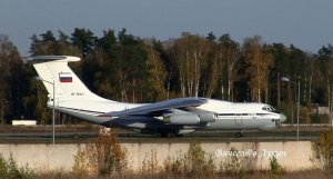 Посадка Ил-76МД RF-76731 и взлёт Ил-76МД RF-76551