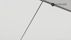 03-2 Разделительный профиль алюминиевый усиленный брусом