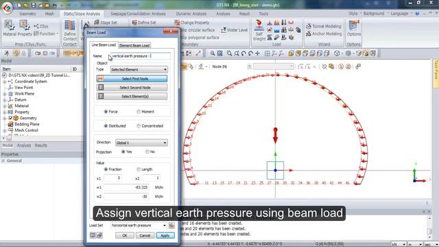 [GTS NX] Complete Tutorial: 2D tunnel lining смотреть онлайн