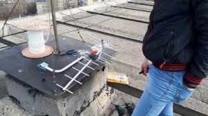 Установка антенны для приема DVB-T2 Селенга
