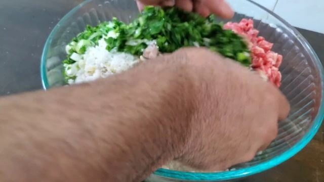 Бахш в духовке (зелёный плов)  просто и очень вкусно