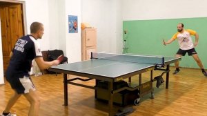 Легенда нашего города. Игра мастеров в Настольный Теннис