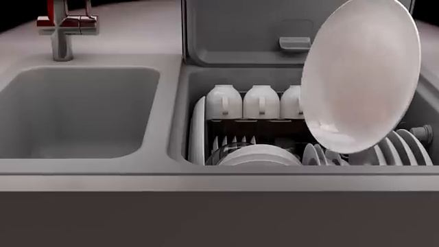 KITCHENAID - LAVASTOVIGLIE IN-SINK смотреть онлайн