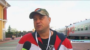 Туристический поезд «Сибирь здесь» прошел через Бийск