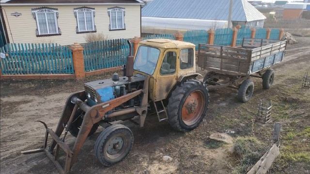 Легендарный трактор ЮМЗ- 6. смотреть онлайн