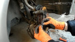 MERCEDES W211, КАК ПОМЕНЯТЬ ДАТЧИКИ ИЗНОСА КОЛОДОК ПО БЫСТРОМУ БЕЗ КОСЯКОВ.®️