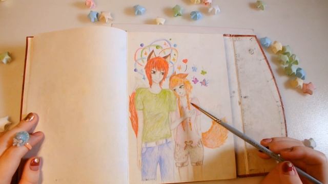 Обзор скетчбука за 8 класс / ЧАСТЬ 1 смотреть онлайн