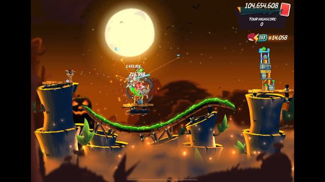 Angry Birds 2 Mighty Eagle Bootcamp - 2 extras, 11 Cleared, Melody x3 used 5 times, 146% 3/9/24 смотреть онлайн