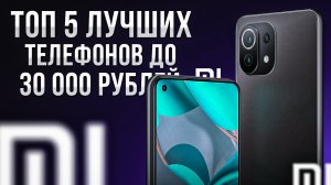 ТОП 5 ЛУЧШИХ ТЕЛЕФОНОВ ДО 30 000 рублей В 2023 году