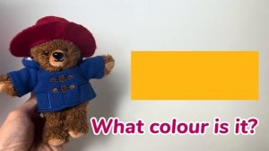 Фрагмент урока английского для детей 4-7 лет «What colour is it?»