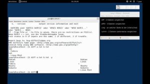 Linux - diff - Dateien vergleichen