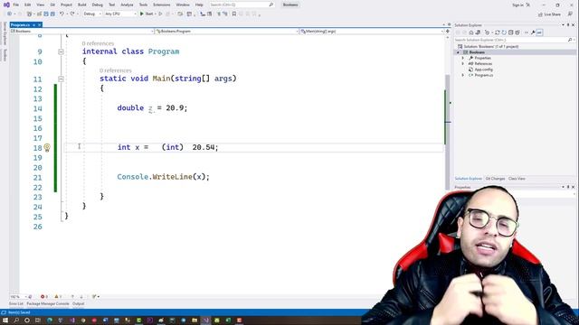 #17 C Sharp Tutorial | C# | implicit cast | explicit cast | التحويل الضمنى |  شرح كورس سى شارب