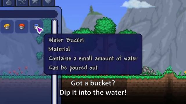 Terraria wood helmet breaks your fall... somehow. (Terraria fall damage has broken features...) смотреть онлайн