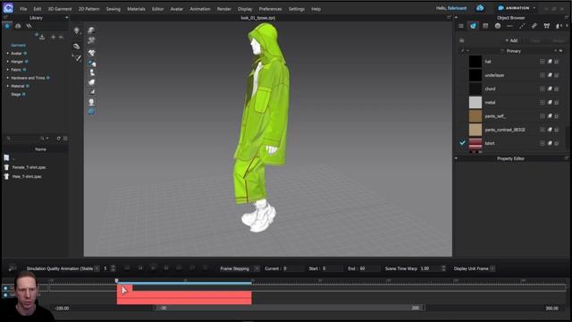 Clo3D Blender Mixamo Animation Alembic Cloth Simulation Clo Settings and Materials Walk Cycle смотреть онлайн