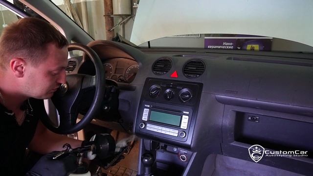 Полная Химчистка светлого и очень грязного салона автомобиля смотреть онлайн