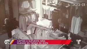 Бегает призрак в магазине - камера наблюдения магазина в Перу