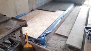 Заливаю двухслойную тротуарную плитку