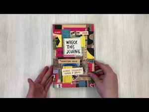 Цветной уничтожь меня. Блокнот с новыми заданиями (англ.назв. Wreck this journal)