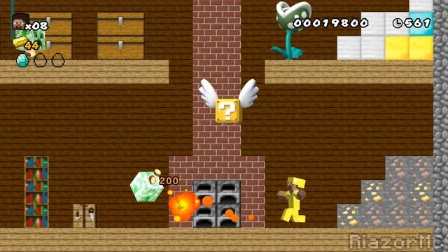 New Super MINECRAFT Bros Wii | 4K 60FPS (15K Sub Special) смотреть онлайн